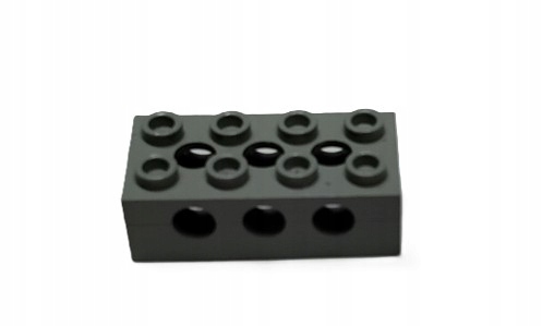 056a5c. LEGO system space 3709a 2x4 z otworami jasny szary Old 2 83a97b3dff7634215842e1a43631c748