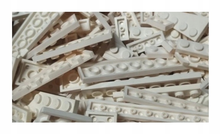055. Lego białe płaskie 0,1kg MIX 100g 6 840bf2443d670b08ede3c26e665fe651