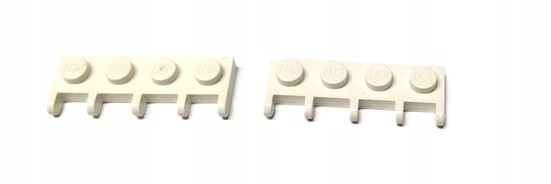 088R1. Lego zawias 1x4 4315 - biały - 2 szt 2 868339f4bcf0368e48947574f1ed7c15