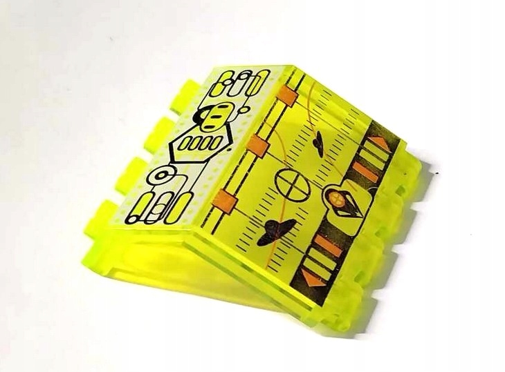 275k2. LEGO system 2582 Zawias Płyta 2 x 4 x 3.3 z UFO neon trans 2 8aa7f1e52f0808b7d8b644f962c4ad29