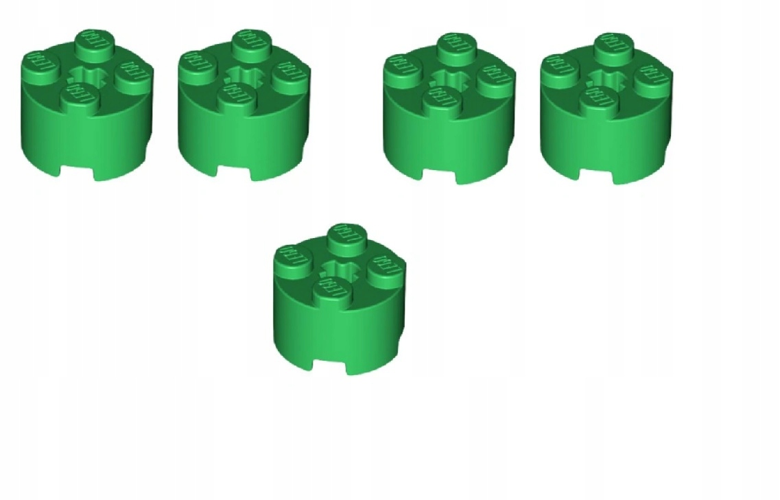 087h. Lego 2x2 Round 6143 -5 szt zielone 2 8eea5583d6bb177ab331948d865e8ce1