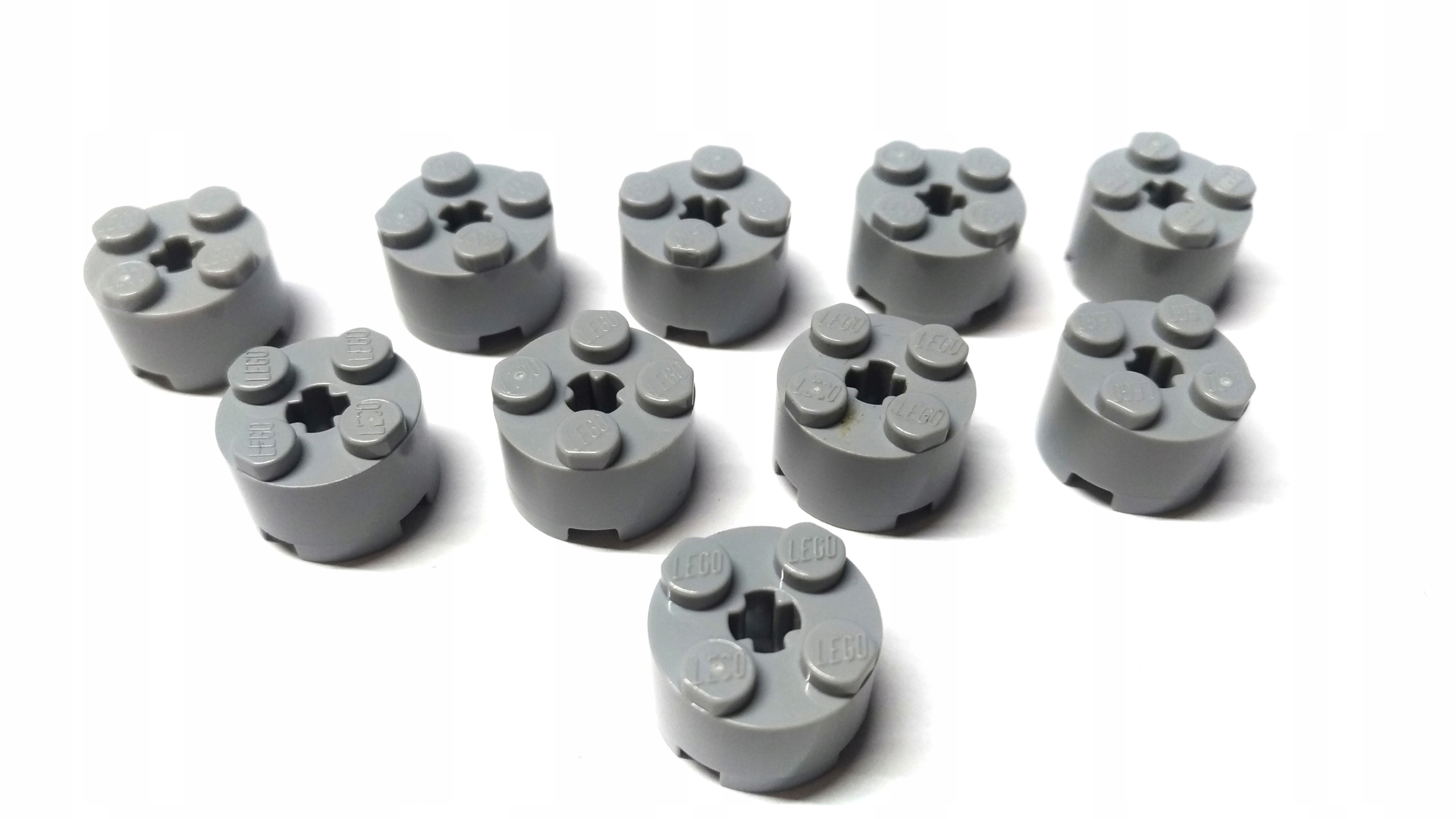 087f. Lego 2x2 szary ciemny new Round 6143 -10 szt 2 912a21d0d2f0dad1fbda7789962fef04