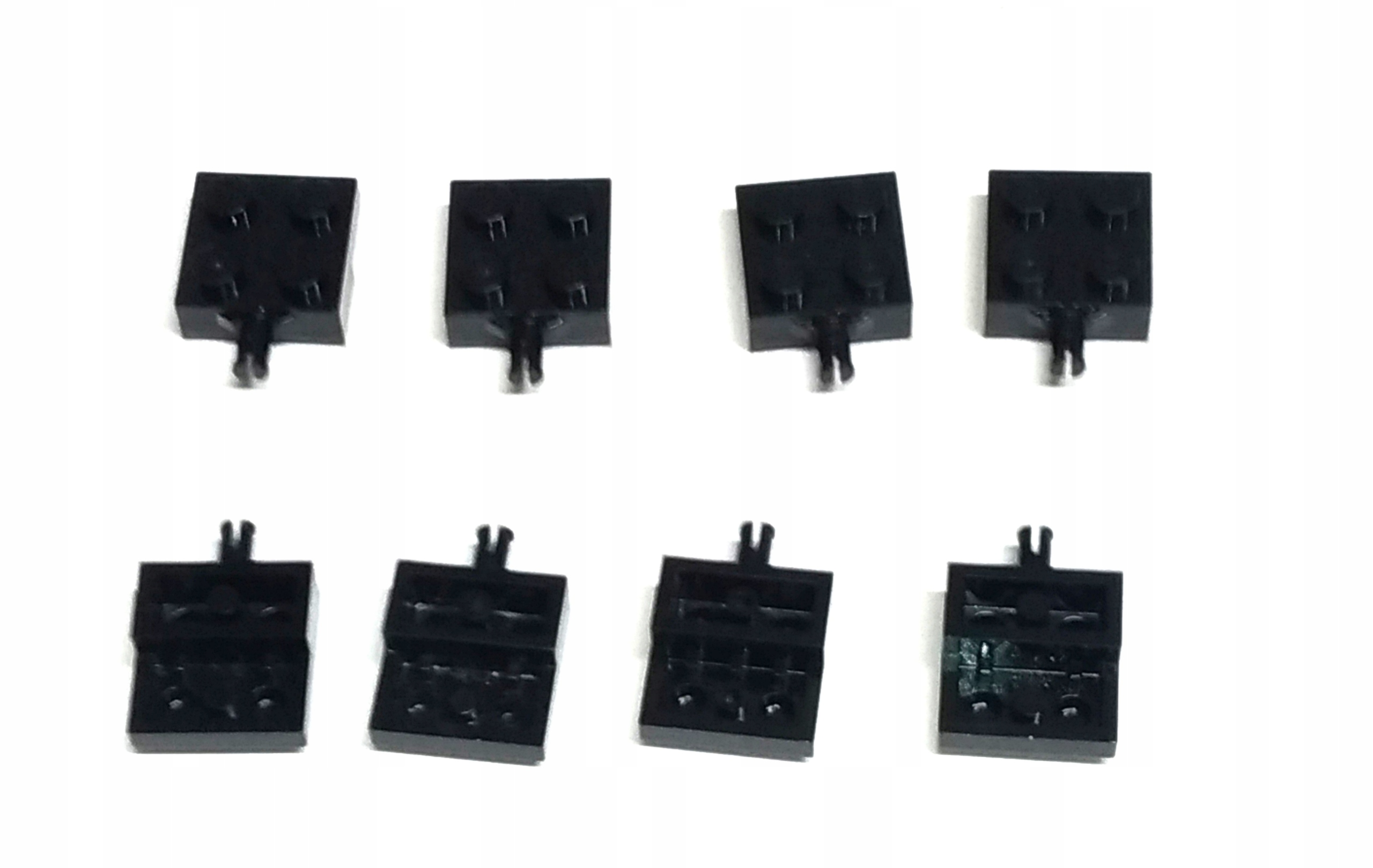 150a. Lego 4488 Płytka 2x2 z osią czarny - 8 SZT 2 927c04e2d0e1b670c02531be548dfaf2