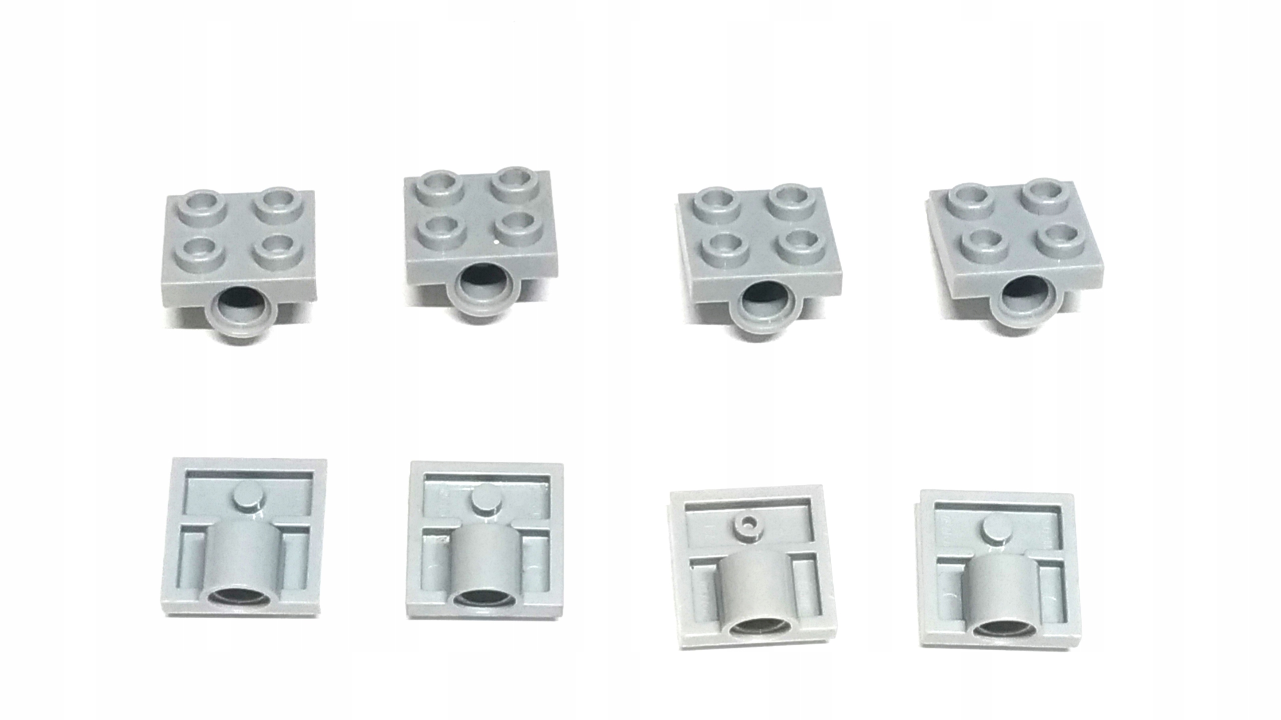 152i. Lego 10247 Płytka 2x2 z otworem szara 8szt 2 927ef4d854c5cc84aac324da428e7525