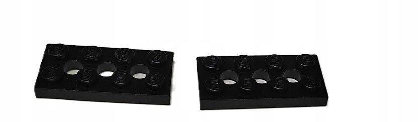 105L2 Lego Technic Płytka z dziurkami 2x4 3709 - czarne - 2 szt 2 95310c7d96f638bea783d0d382a23796