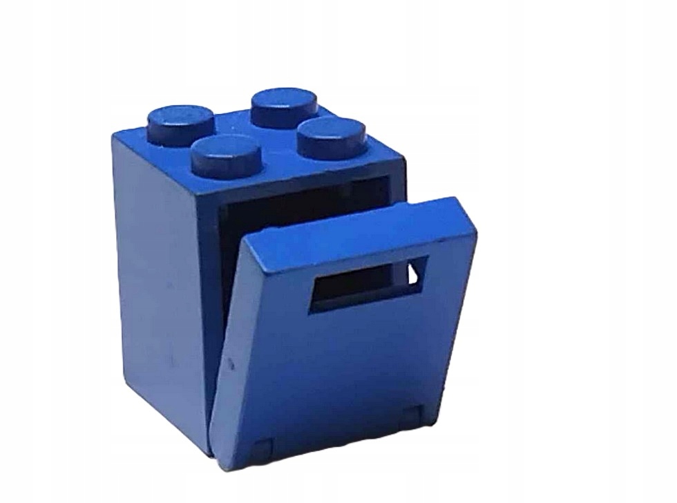 133C1. LEGO 4345 4346 skrzynia szafka kontener sejf niebieski 2 961655473c0dd5030aba1d81f9f30540