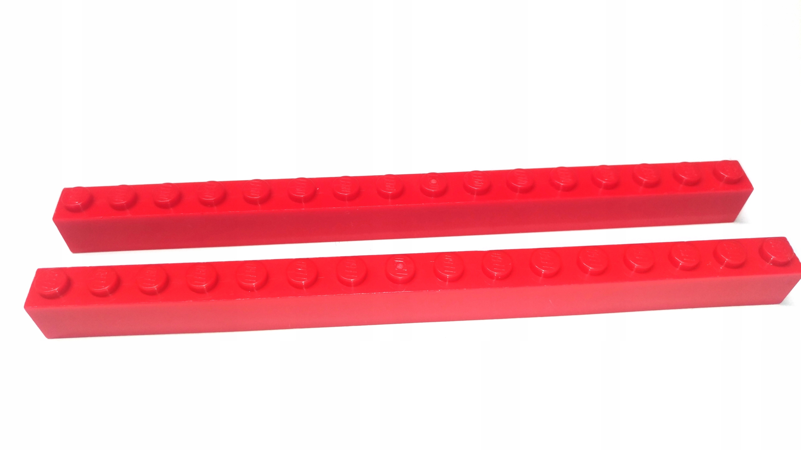 116m. LEGO brock 1X16 czerwone 2465 2szt 2 9616b198c2c5fd9e3e90d3f3e6f28173