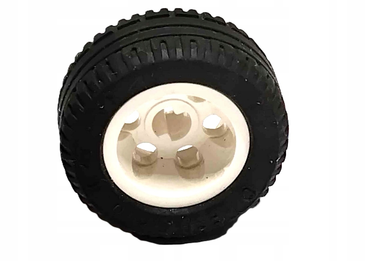 E D1 Lego Technic Koło (opona + felga) 2994 felga 6578 30,4x14 biała 2 962df1b51f8d8afc588e4d29db242c1b