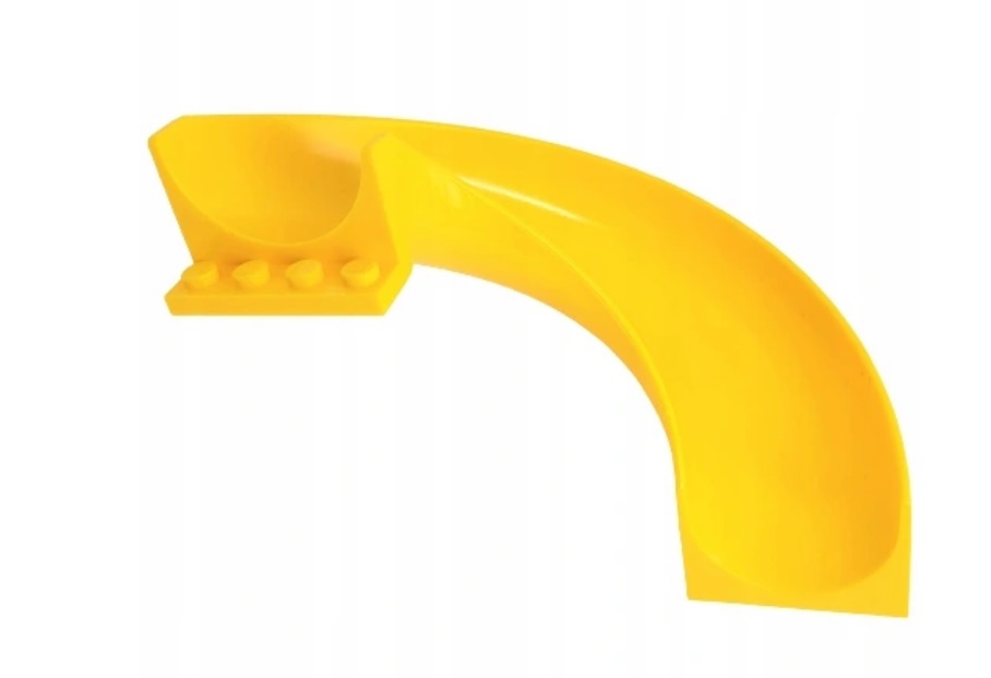 049e. Lego 11267 Zjeżdżalnia ślizgawka 7 x 12 x 8 1/3 Żółta / Yellow 11267 2 9777254df10d825d6c078273cc133280