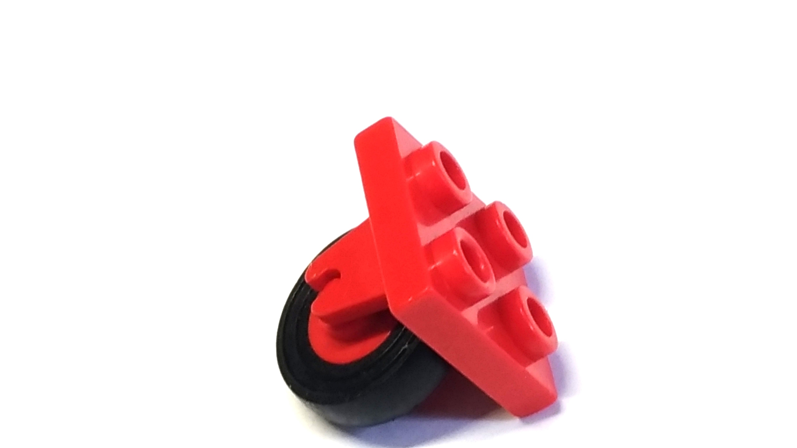 038u. Lego koła podwozie 2x2 zaczep 3464 czerwone 4 97fba4681bc0426a39042905e347883d