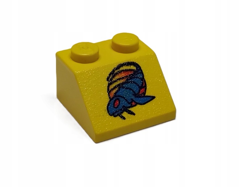 17G1. LEGO Legoland SPACE Police klocek z nadrukiem 3039p żółty 2 98fe5023faa279effbb7af713742e742
