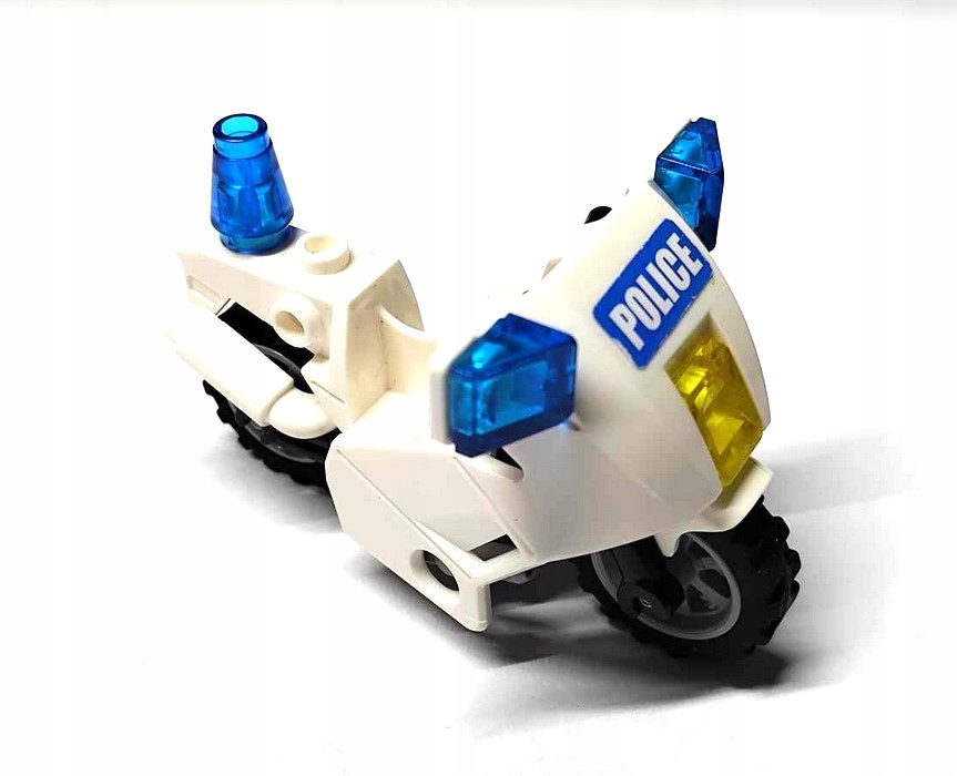 137r9. Lego motor policyjny policja 52035 54200 z kołami 2 9a843963d95bd4667b1b9efcd16cb5a2