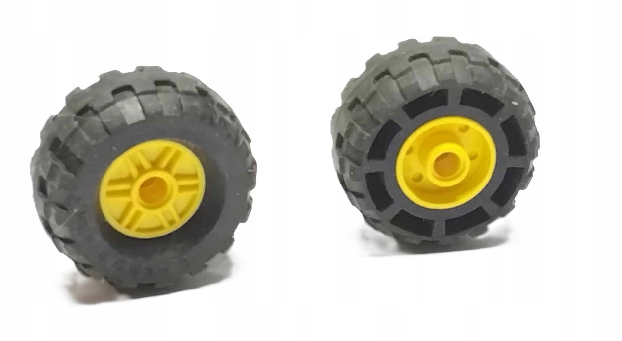 H4 Lego Technic Koło (opona + felga) 37x18R 55981 żółty 2 9b9117631f99555e4980ecf46e22d7d3