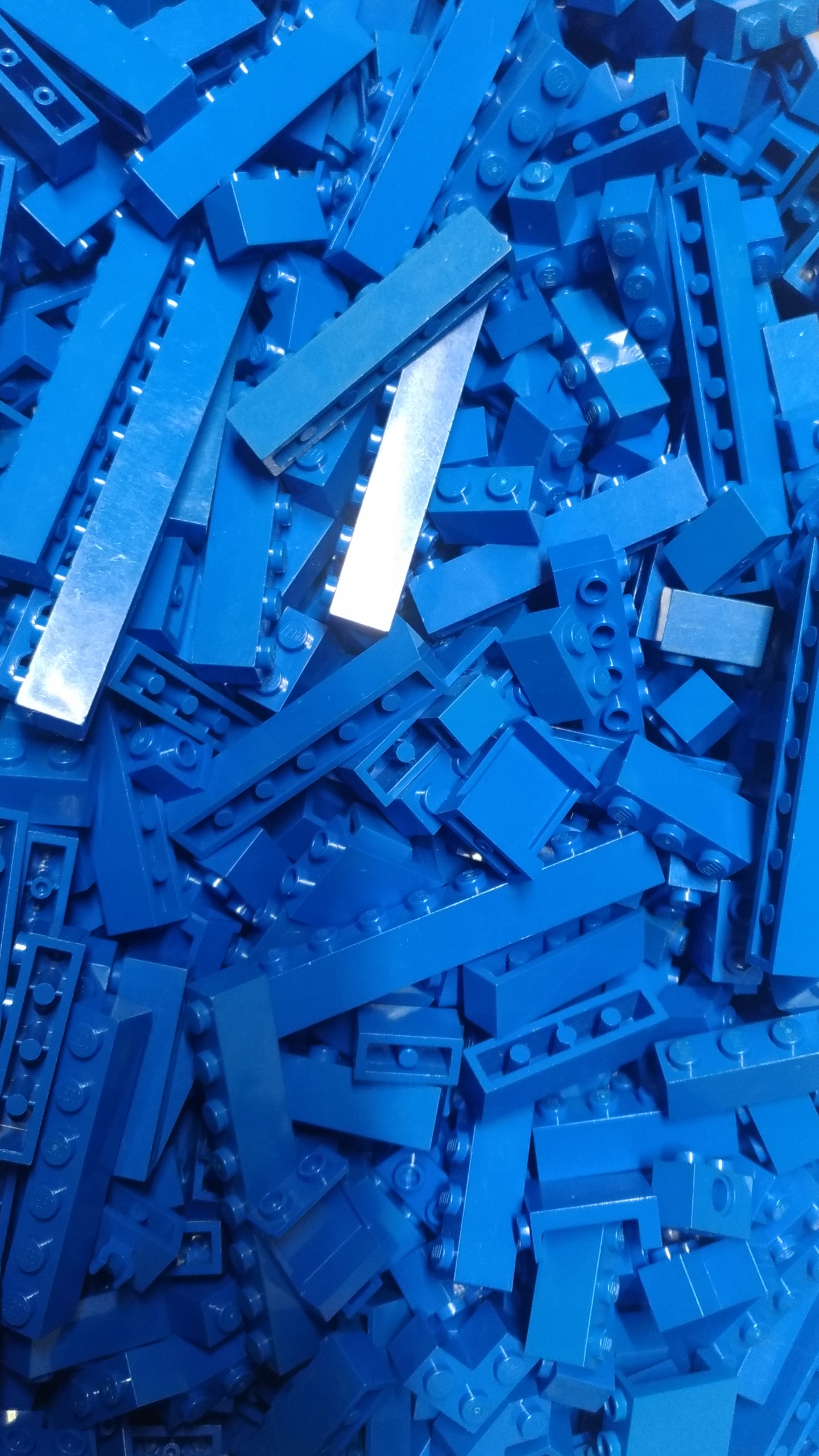 076. Lego niebieskie blue brick 0,1kg MIX 1x1 100g 6 9c701b12736e1e8e6499f7429417af14
