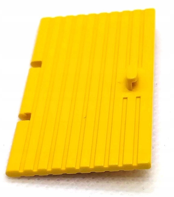 125K3. LEGO roleta brama garaż drzwi 3644 1x4x6 1 szt - żółte 2 9cbede51eba30c305d1bca75e43d408e