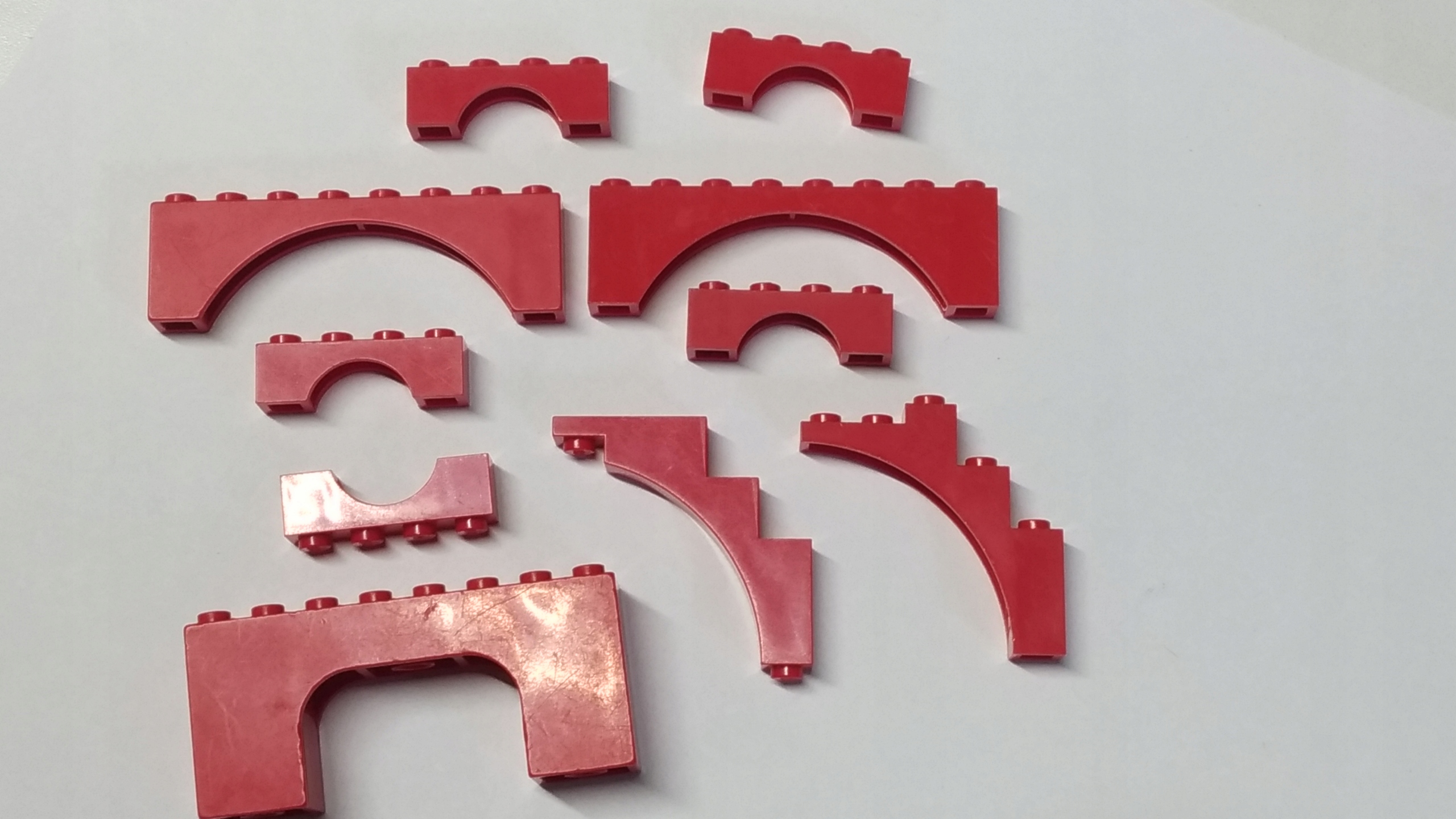 043a. Lego łuk łuki mix10 sztuk czerwone 5 9f912986191c73e8efe7141ff45fd6d2