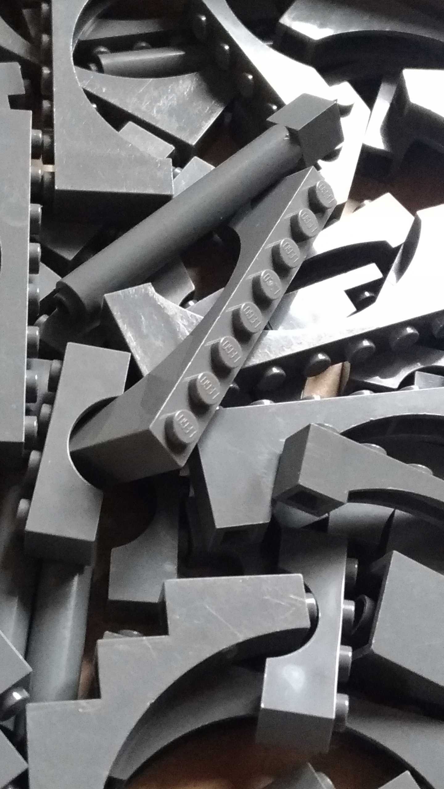 043f. Lego łuk łuki mix10 sztuk szare ciemne 3 a100b6df2ac71d23a980a91489804dfd