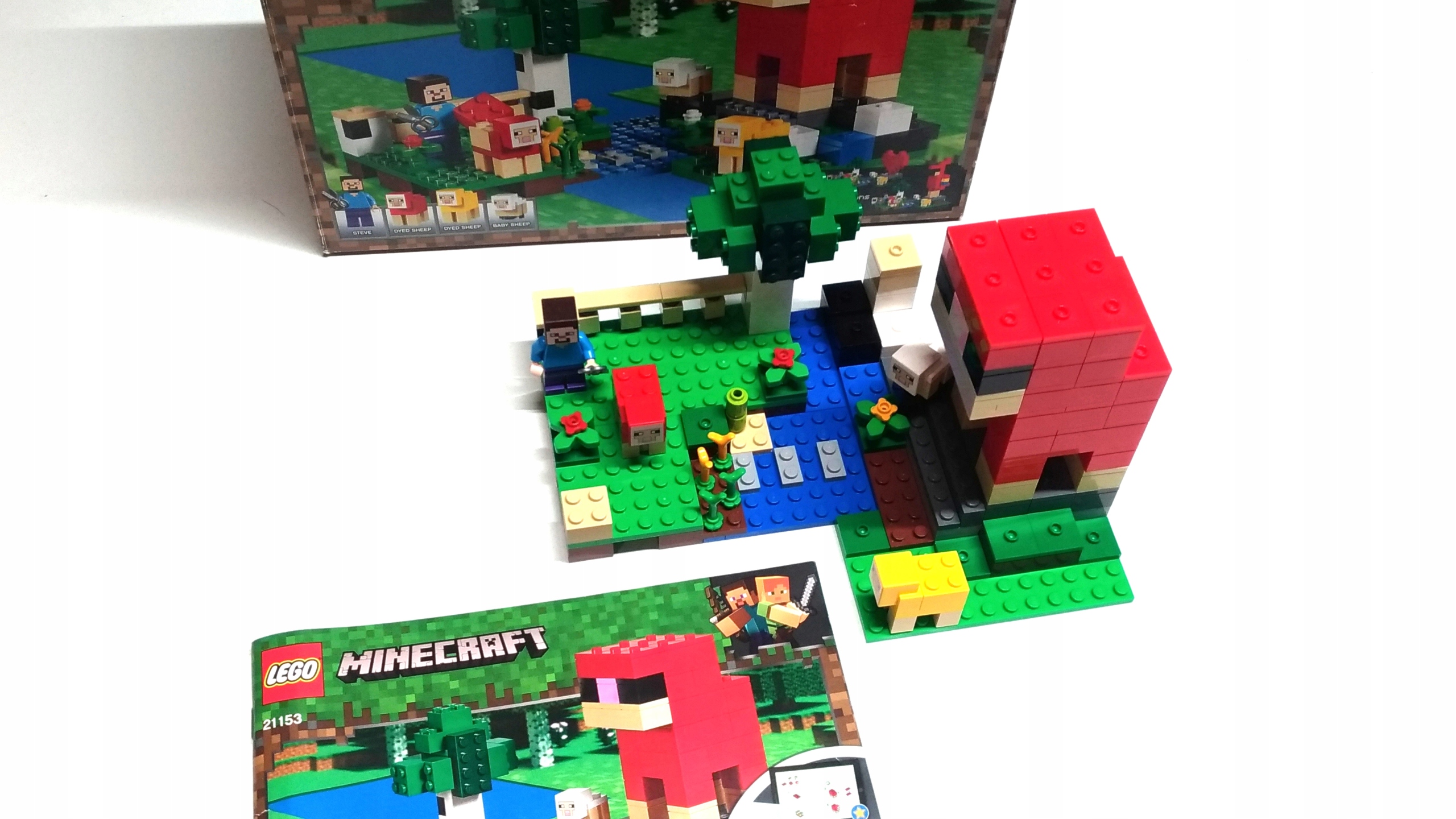 67L. Lego Minecraft Farma Hodowla owiec 21153 11 a13ed592bd1905c4745742e20abf9a9f