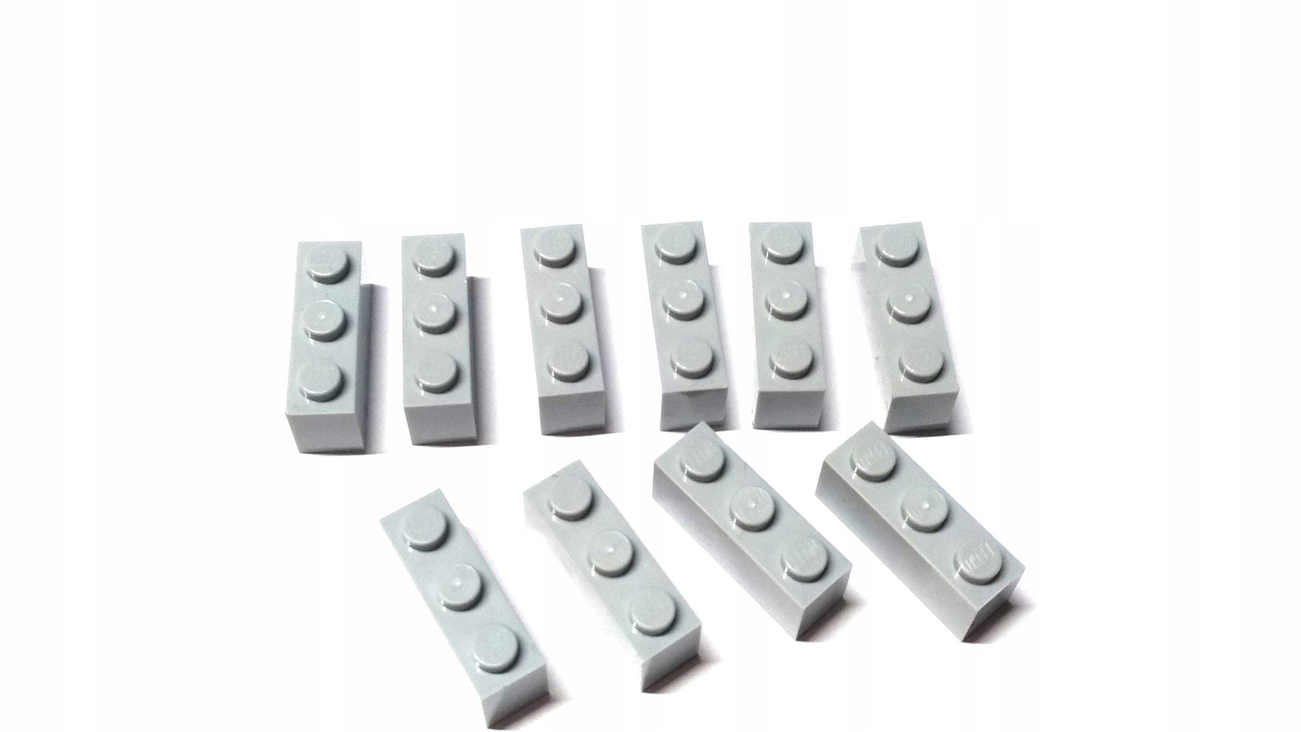 190b. Lego 3622 Brick Cegła szara 1X3 10 szt 2 a140b83ee1caa45332753eacf8712c0b