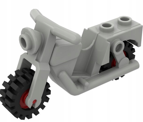 137jb. LEGO system x81c01 Motor motocykl x81c01 motor town szary old 2 a4c15350e9c0e59cecee5e784ab7adea