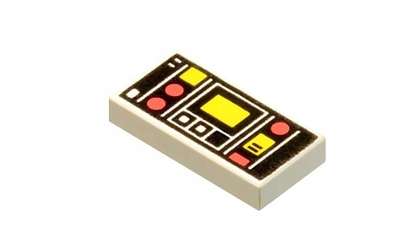 17b. Lego nadruk space 3069bp68 płytka 1x2 biały 2 abc3da188ca60966f44eea7ab4411184