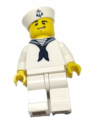206A1a. Lego figurka 8804 minifigures 4 - ŻEGLARZ MARYNARZ 2 ae5bc723e54b0464264df4cc4ec6b3af