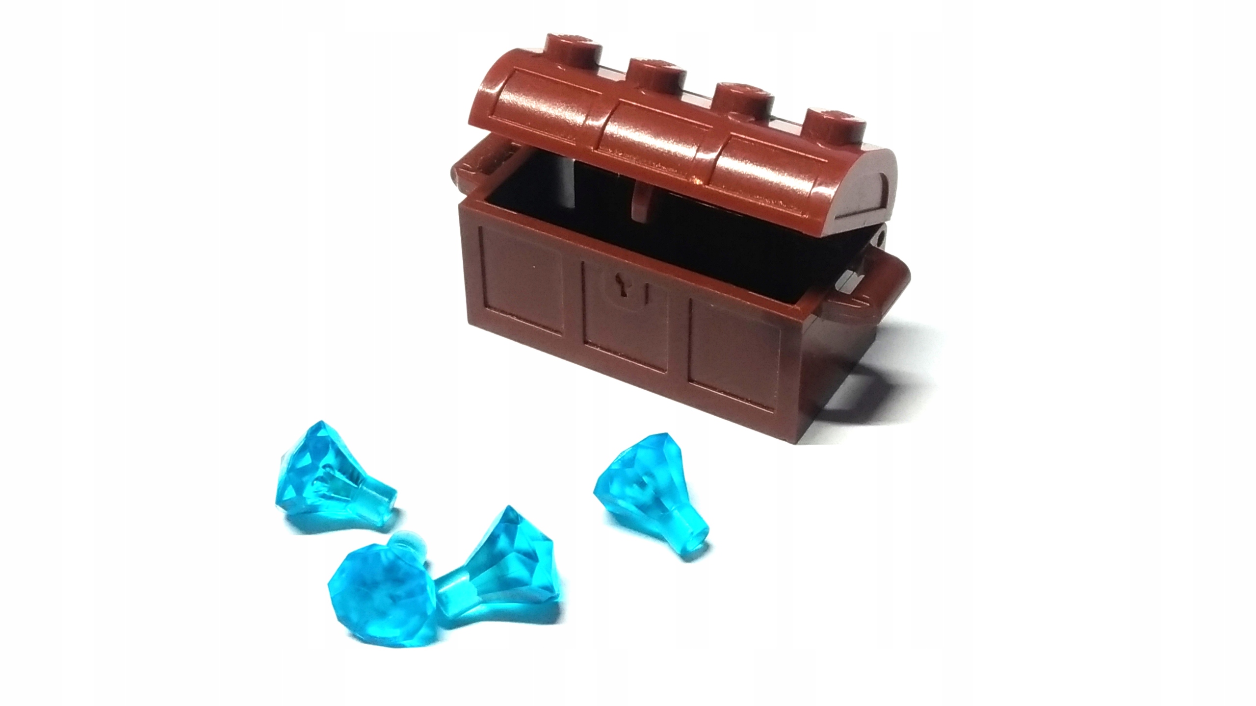 0100f. Lego skrzynia diamenty Castle 4738 brązowa 2 afc48ede44946c09105c70383350e18b