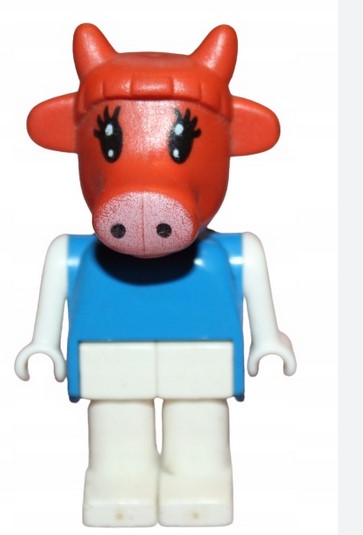 138ż. Lego Fabuland figurka krowa 3665 3707 C1260 3 b08835dedf35a423917c159d66fd4c1d