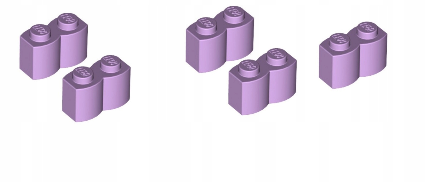 094s. LEGO 30136 palisada murek fiolet - 5 sztuk 2 b1e68b981f344e35c13bec8765ba108c