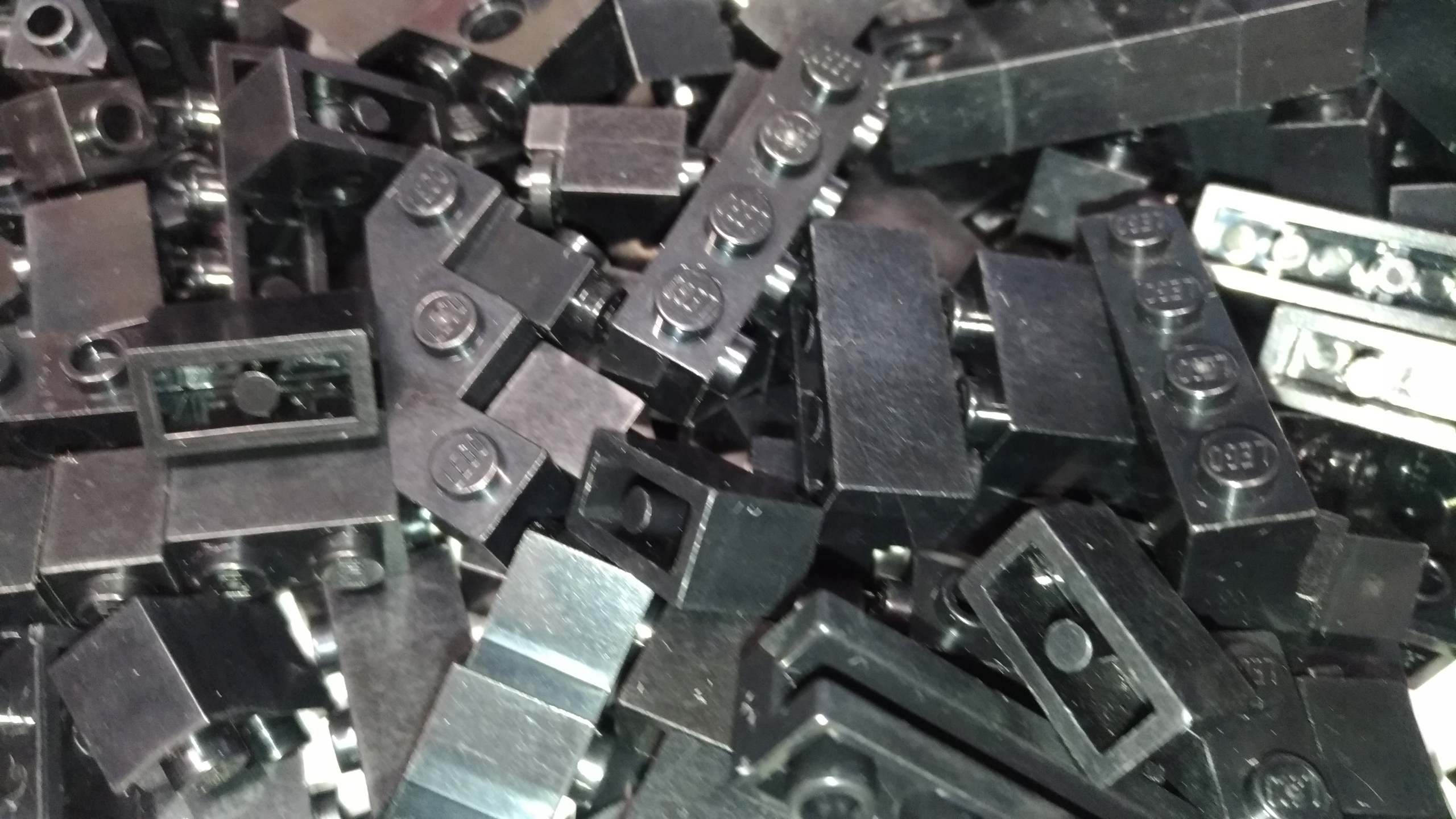 060. Lego czarne briCK 0,1kg MIX 1x1, 1x2 itd 100G 6 b44bd47aa14b46c61c15e9fa76e98b71