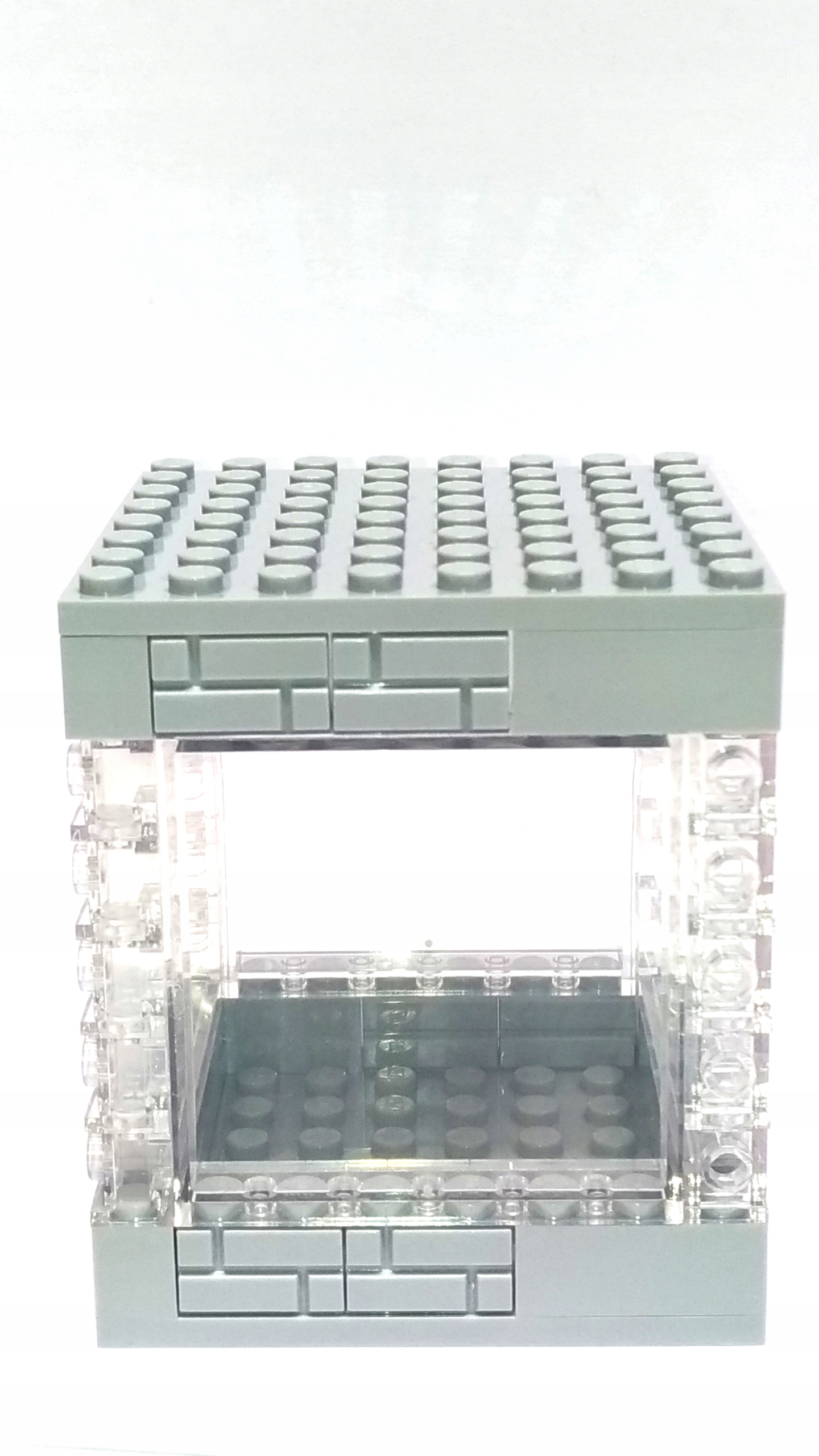 174g Lego gablota na figurki do 4 ludzików 8x8 9 b4b03294604489f83e6ecb77898a3a23