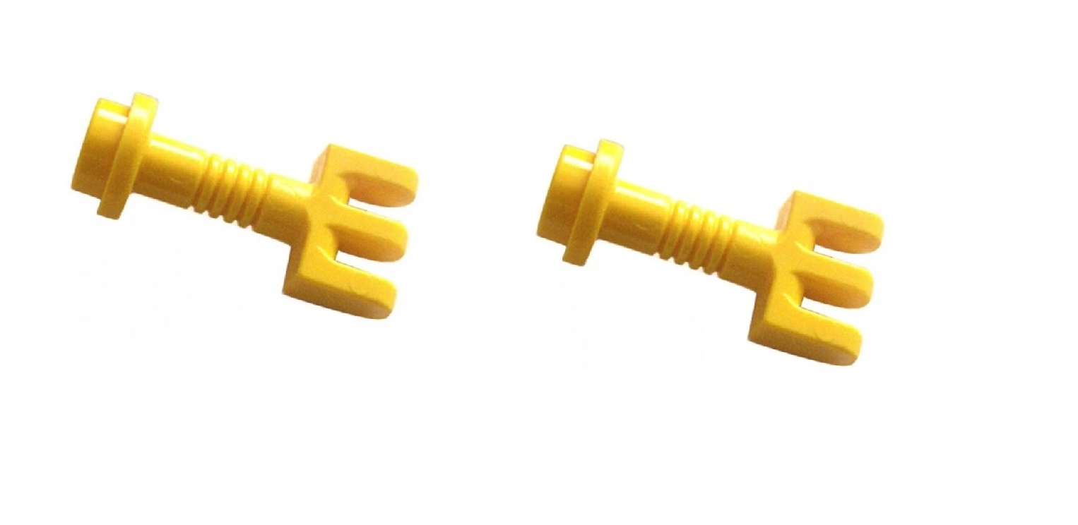 088p8. Lego zawias ruchomy 2433 - komplet 2 sztuki zółty 2 b891bf221932ca58614ef96ee3fa392d