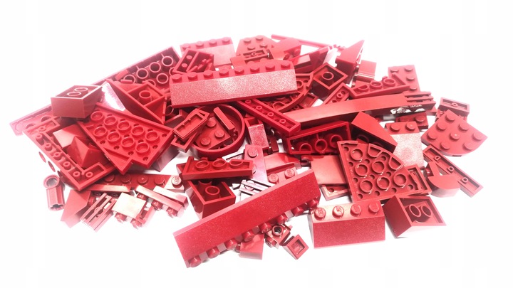 225. Lego Dark Red czerwony Mix 0,1 kg 100 g 12 b935bfcd853b6457da9de61b15f04b3f