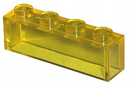 275h1. Lego space szyba Lego 3066 klocek 1x4 Trans Yellow 2 b962e5942570aca265f59180b0bd518c