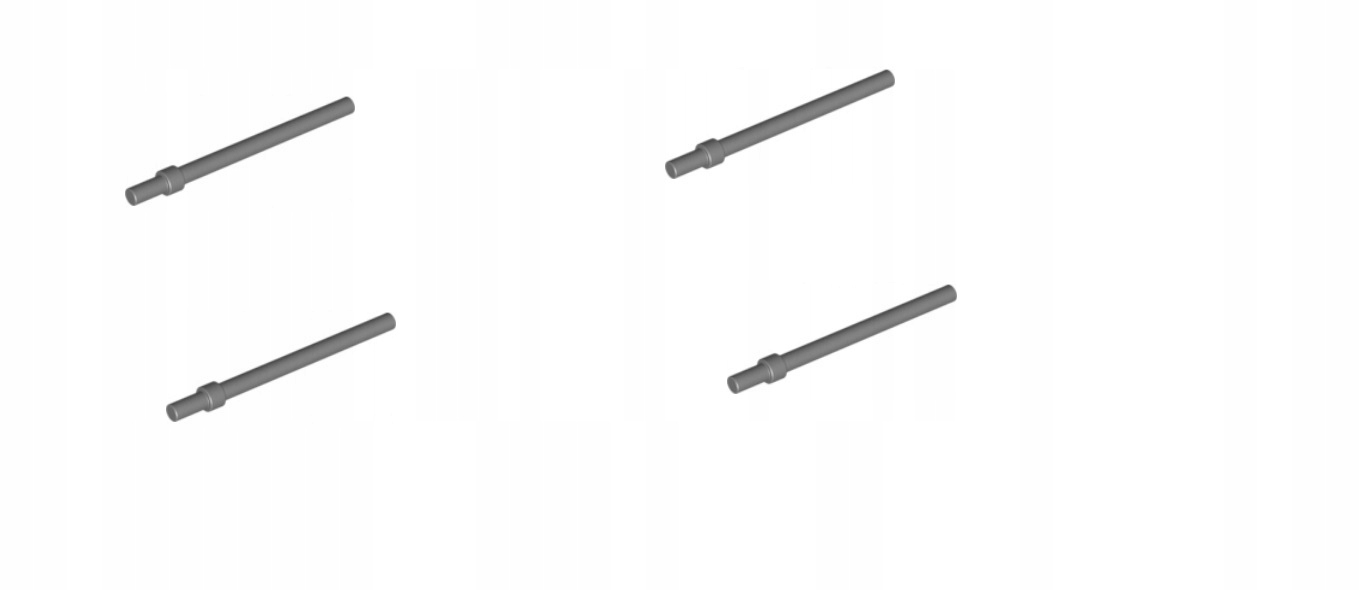193t Lego Antena pręt 63965 szary ciemny 4 szt 2 bc38060e94ec8bdbfc62caf0b5af2c66