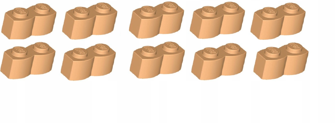 094n LEGO 30136 palisada murek jasny brąz 10 sztuk 2 bc44762f90aa9a0a76ef4888631f1b61