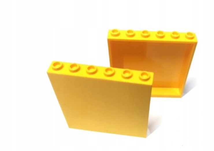 101f. LEGO 59349 ściana panel 1x6x5 2 szt żółty 2 c1cb96bf2fd43b7588dabb5dfbbb277b
