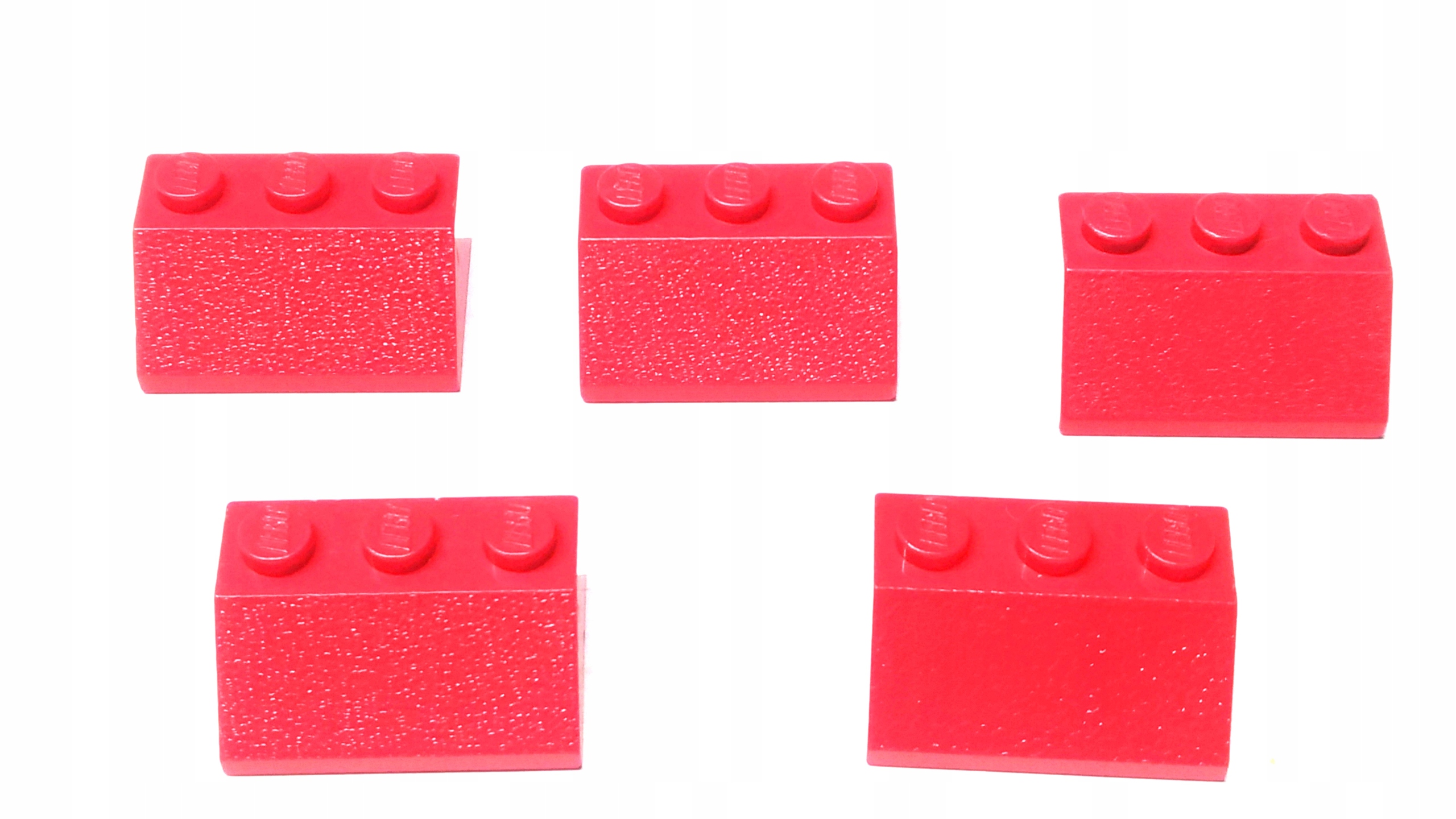 114a. lego dachówka 3038 5 szt czerwona skos 3x2 2 c358ebe5a3e2cb417d6907532d084a40