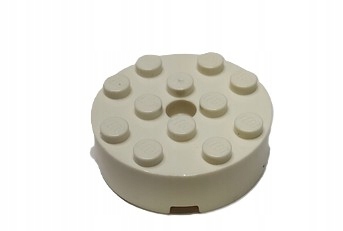 056D1. LEGO space 4x4 okągły. 87081biały 2 c898680345d6d38ae7391959df0c6751