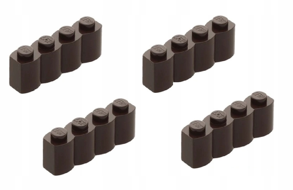 094p. LEGO 30137 palisada murek brązowy c.- 4sztuk 2 c8af8168c989034d4a21267ac75fa799