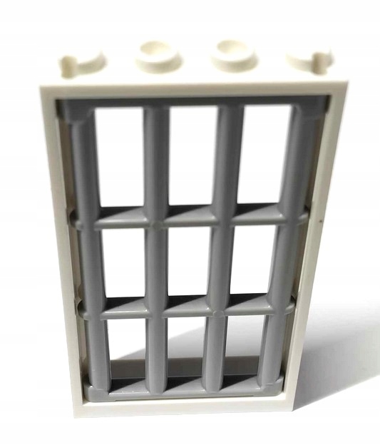 278B3. Lego drzwi z kratą więzienie rama 60596 i krata 92589 1x4x 6 2 c8d5afdf0f0a5f3bb4b9178ab79cf635