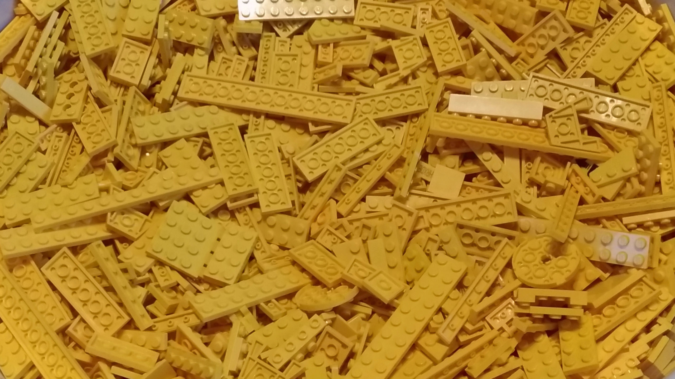 052. Lego żółte płaskie 0,1kg MIX 100g 7 caeaa5448acc2576212dedc68b69b434