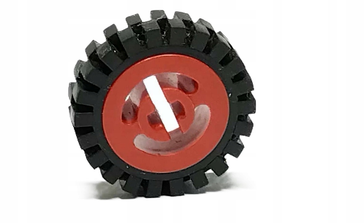 E C4 Lego Technic Koło (opona + felga) 3483 24x8 3482 - czerwony 2 cf849c6586de47cd83384d9b30480416