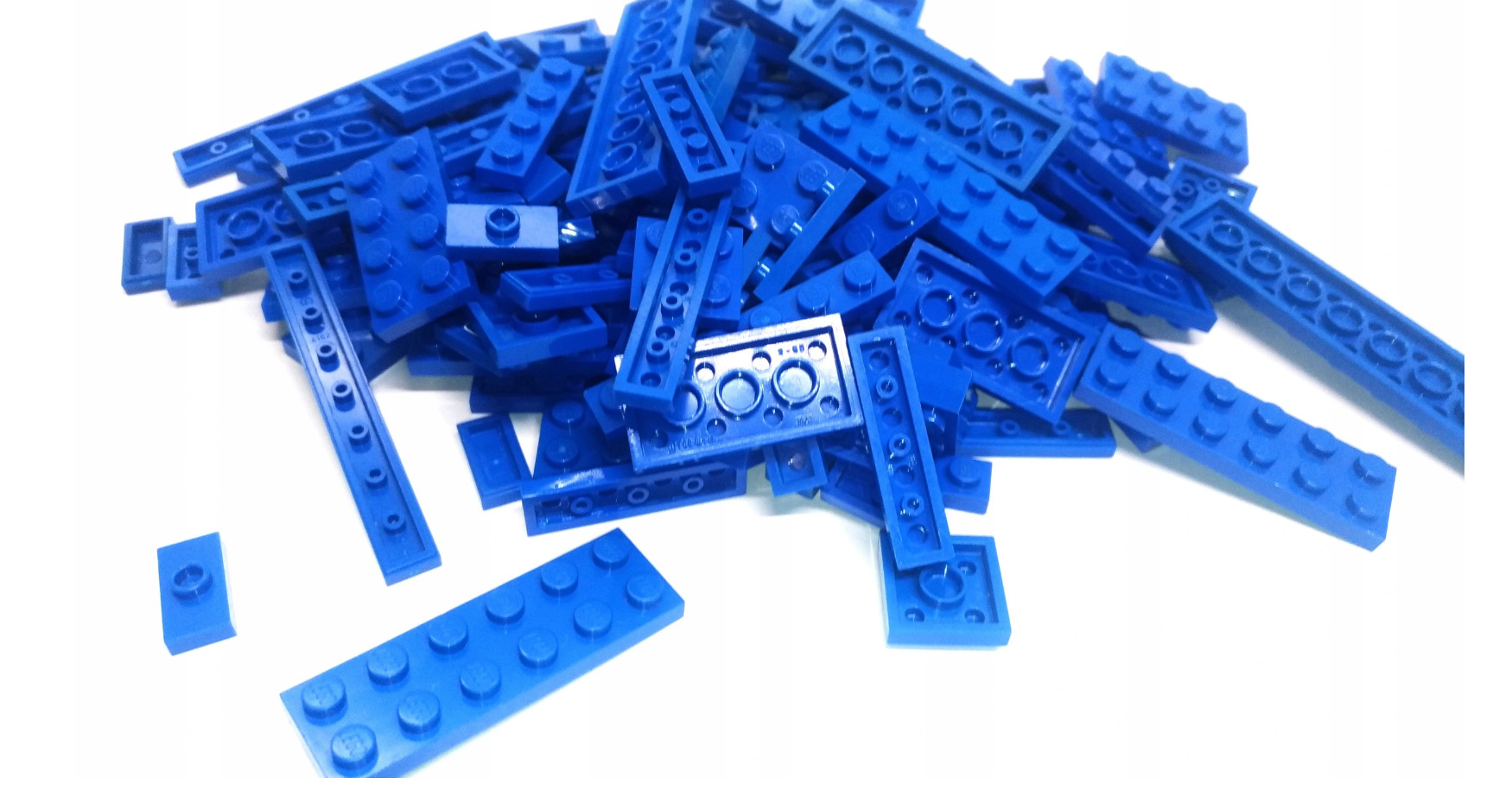 075. Lego niebieskie blue płaskie 100g MIX 0,1kg 7 cf94f54d25aa9af639688c08c0a2f2ae