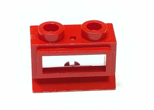 002E5. Lego okno z szybą 27c01 1x2x1 czerwone - 1 szt 2 d031676f10f39ab097258e54e4c33f0c