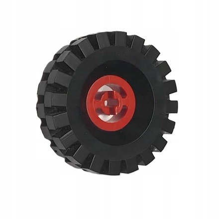 E B5 Lego Technic Koło (opona + felga) 3482c03 koło opona 17x 43 - czerwona 2 d0f86b60c4ba28219e650e6e7796d482
