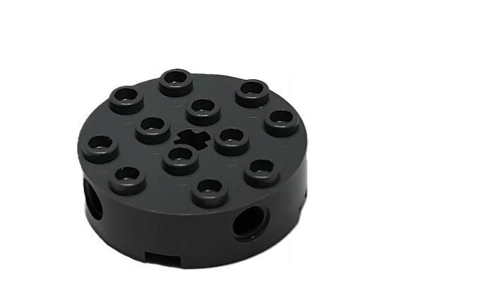 056D1b. LEGO space 4x4 okągły 6222 szary ciemny new 2 d128629d543dcd293d3a48cd2bd79244