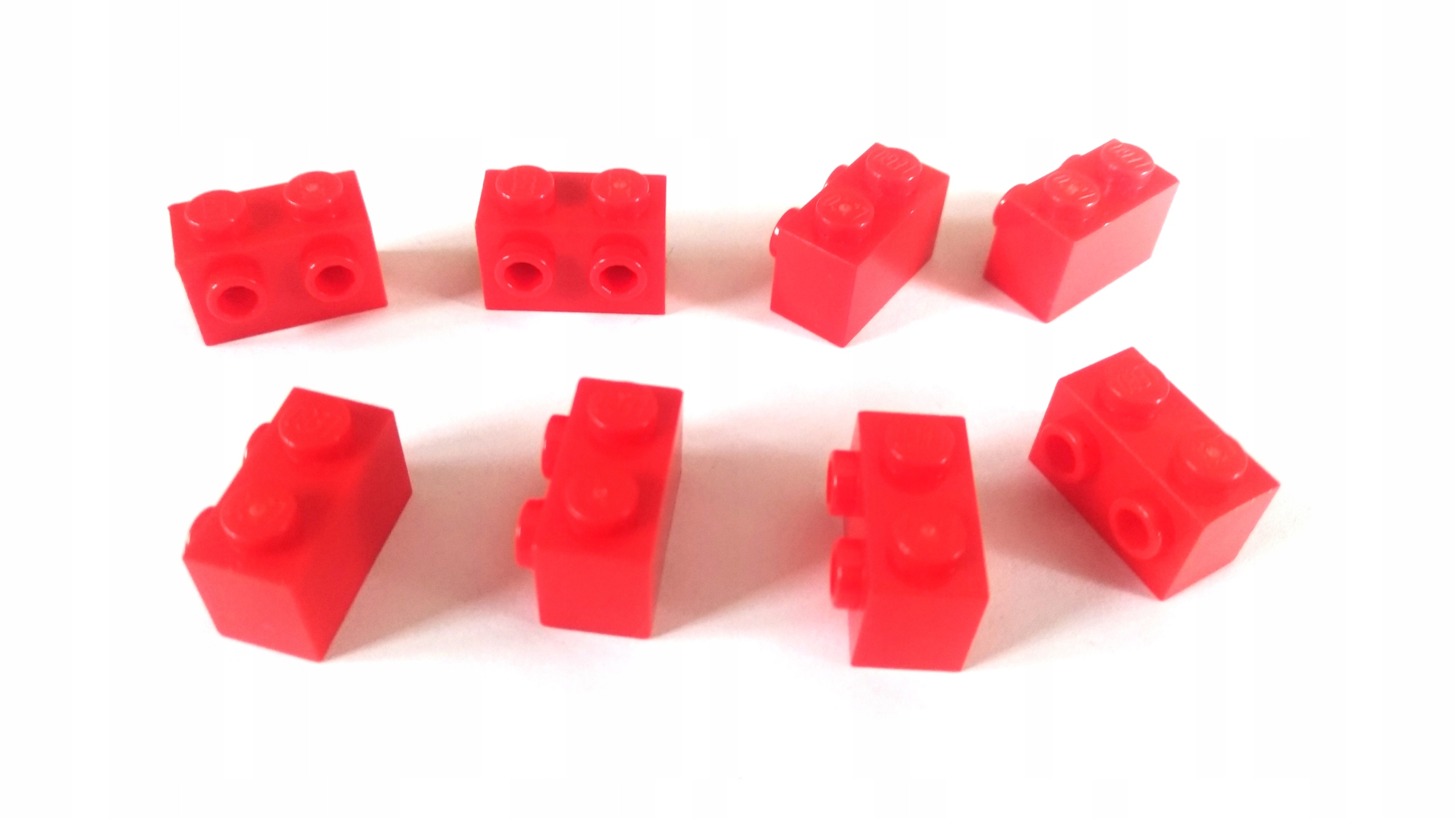 111d. Lego 1x2 z wypustkami 11211 8 sztuk czerwone 2 d154e24c9b5d9c1f430bc71d59b258de