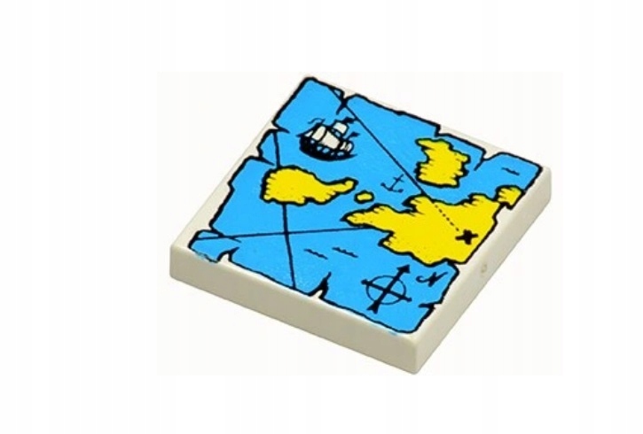 17b25. Lego nadruk 2x2 mapa pirates 3068px9 2 d3f67c80948a01548d64930c000532c6
