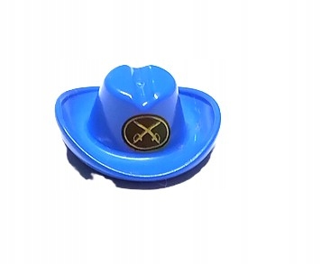 093B4. LEGO kapelusz hat na głowę czapka kowbojski 3629 Western niebieski 2 d48acce1421ddca5d43afb5d080b7f8b